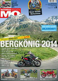 Motorrad Magazin MO, Ausgabe 2014-08