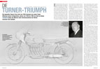 Von Edward Turner entworfen: die Vierzylinder-Triumph