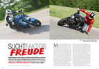 Wie viel Motorrad braucht der Mensch? Vergleich Yamaha MT-07 und Suzuki GSX-S 1000