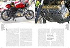Bildschöner Hailwood-Nachbau: Honda RC 166 mit CBX-Sechszylinder