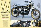 "Golden Ei": Dötsch-Kawasaki W 650 Scrambler 