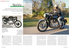 NorVin: mächtiger Vincent-V-Twin im Norton-Federbett-Rahmen