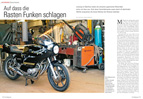 Rickman-Kawasaki: Japan-Vierer im Engländer-Fahrwerk