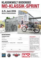 Bewerbung MO-Klassik-Sprint