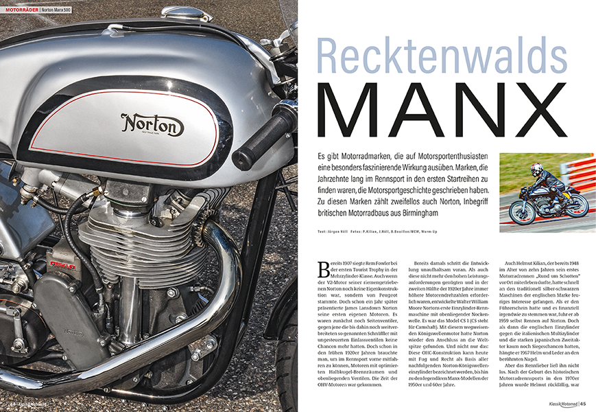 Recktenwald-Norton Manx 500