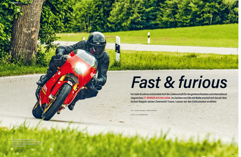Traumhafte Ducati TT Replica 750 mit 1100er-Motor