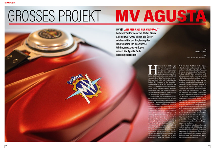KTMs Einstieg bei MV Agusta: Der Pierer-Konzern greift zur legendären Motorradmarke