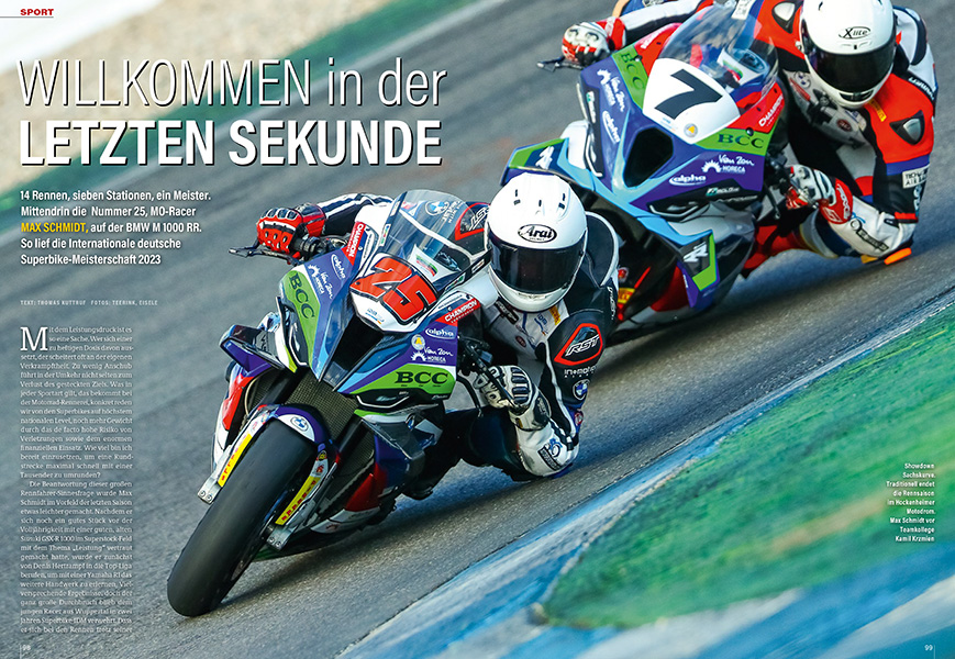 Deutsche Motorrad Meisterschaft in Hockenheim: Saisonfinale