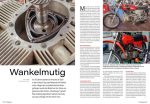 50 Jahre Hercules Wankel W 2000: Der unerhört raffiniert ausgetüftelte Wankelmotor erlebte in der Hercules seine Motorradpremiere