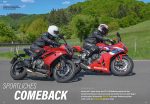 Erlesene Gattung. Sportler Honda CBR 650 R und Triumph Daytona 660 im Vergleich