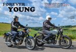 Vergleich der beiden Nostalgie-Singles Honda GB 350 und Kawasaki W 230