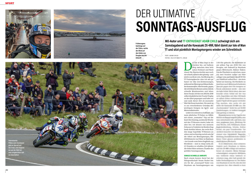 Rasanter Ausflug zur Tourist Trophy auf der Isle Of Man